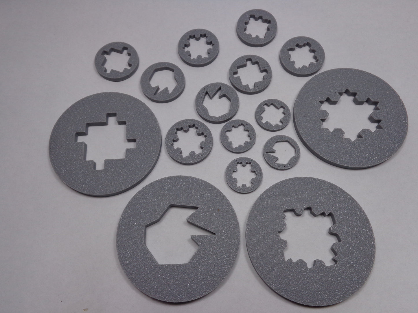 Fractal Soap Extruder Disc Set - 4 Pieces