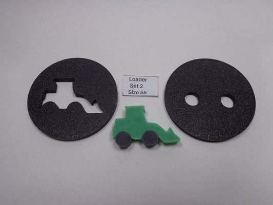 Loader Soap Extruder Disc Set - 2 piece