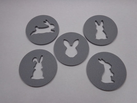 Rabbit Soap Extruder Disc Set-5 piece
