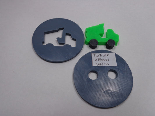 Tipper Truck / Tip Truck Soap Extruder Disc Set - 2 piece